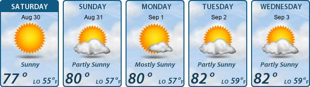 5-Day Forecast