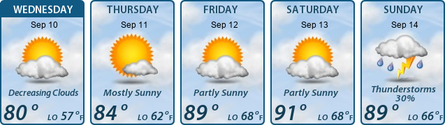 5-Day Forecast