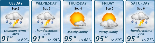 5-Day Forecast