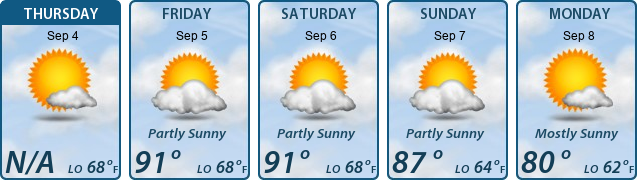 5-Day Forecast