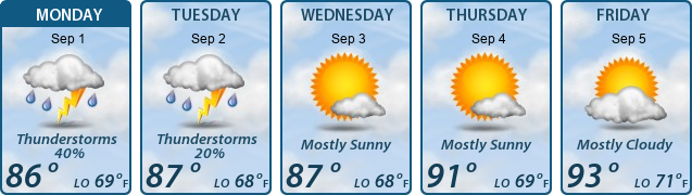 5-Day Forecast