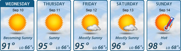 5-Day Forecast