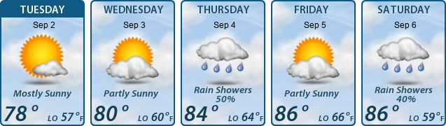 5-Day Forecast