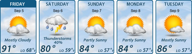 5-Day Forecast