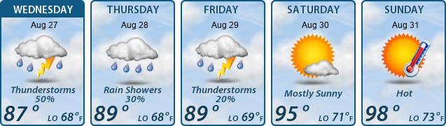 5-Day Forecast