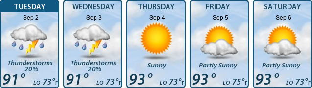 5-Day Forecast