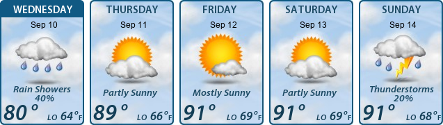 5-Day Forecast