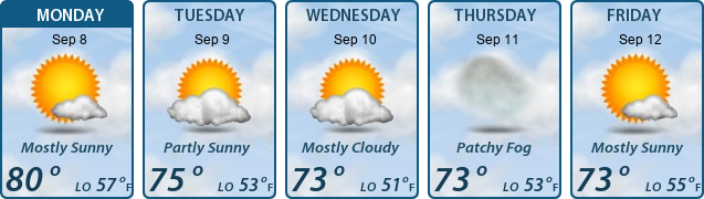 5-Day Forecast