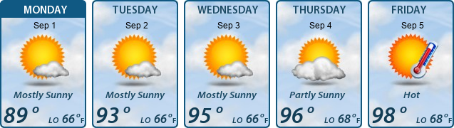 5-Day Forecast