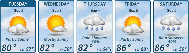 5-Day Forecast